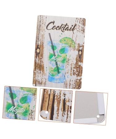 Abaodam Vintage Tin Painting Home Decor Men Decor Wall Art Decor Home Bar Signs Rock and Roll Metal Wall Man - Buy Online on GoSupps.com