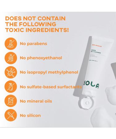 Vegan Gel Cleanser 4.06 fl. oz | Gentle Moisturizing Face Wash for Oily & Dry Skin | Plant-Based Coconut Cleanser for Men & Women - Buy Online on GoSupps.com