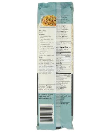 Buy Hakubaku Organic Udon Noodles - Authentic Japanese, No Added Salt, 9.5 oz (Pack of 8) - Buy Online on GoSupps.com