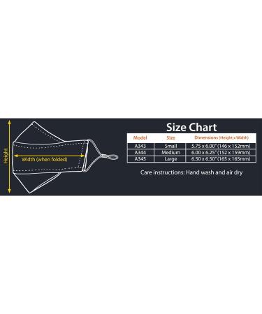 Protec Singer's Face Mask Model A344 - Size Medium (Pack of 1) - Buy Online on GoSupps.com