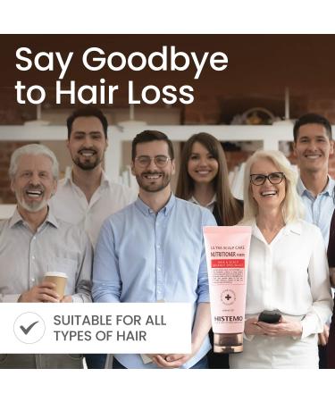 Histemo Ultra Scalp Care Conditioner with DHT Blocker for Thinning Hair - Promotes Thicker Growth, Hair Regrowth & Loss Protection - Biotin & Panthenol Formula for Men & Women - 3 oz - Buy Online on GoSupps.com