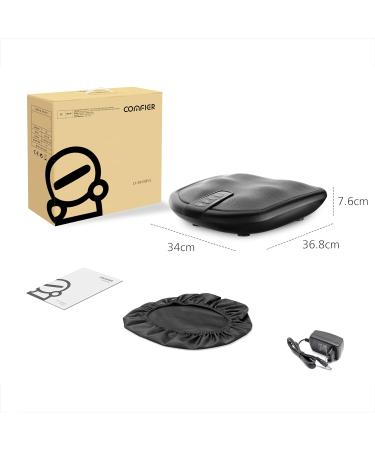 Comfier Shiatsu Foot Massager with Heat | Pain Relief & Plantar Fasciitis | Heated Foot Warmer & Back Massager for All Sizes - Buy Online on GoSupps.com