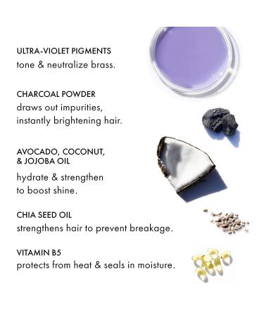 Fekkai Blonde Rx Anti-Brass Repair Purple Hair Mask - 7.5 oz | Tones, Repairs & Hydrates Blonde/Bleached Hair | Salon Grade, EWG Compliant, Vegan & Cruelty Free - Buy Online on GoSupps.com