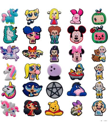 100 Pack Anime Crock Shoe Charms Bulk Pins for Boys Girls - Random Cute Cartoon Charms for Kids Bracelet Wristband Decoration - Cranberry - Buy Online on GoSupps.com