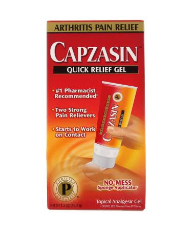 Capzasin Arthritis Pain Quick Relief Gel-1.5Oz