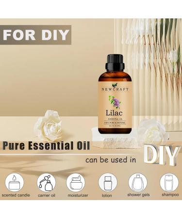 Organic Lilac Essential Oil - 100% Pure 30ML | Aromatherapy Diffuser - Natural Lilac Oil with Dropper - Buy Online on GoSupps.com