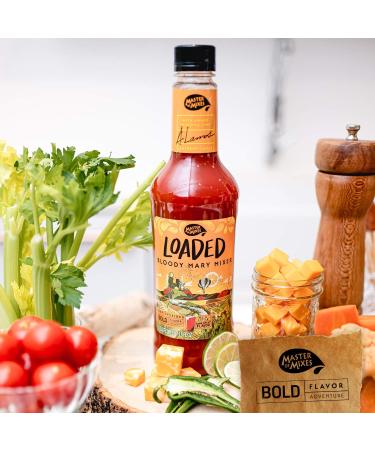 Master of Mixes Loaded Bloody Mary Drink Mix 1 Liter Bottle Pack of 3 - Buy Online on GoSupps.com