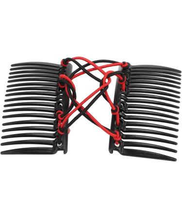 Hair Comb Clips Magic Set of 6 Stylish Adjustable Double Sided for Women with Smooth Teeth Suitable for Various Occasions - Buy Online on GoSupps.com