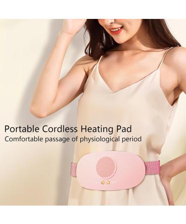 Socobeta Portable Wireless Menstrual Heating Pillows - 5 Heat Levels 7 Massage Modes Velvet Feel | Ideal for Relaxation & Reading - Buy Online on GoSupps.com