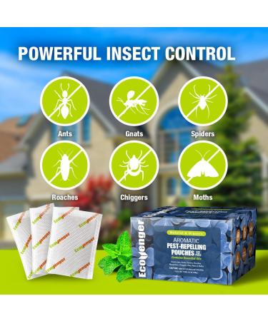 EcoVenger Natural Repellent Sachet 12-Pack - All-Natural Ingredients for Lasting Deterrence & Strong Prevention | Aromatic Pouch for Effective Pest Control - Buy Online on GoSupps.com