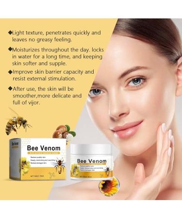  yxcully Bee Ven-om Anti-Wrinkle Face Cream Natural Moisturizing Cream that Firms the Skin Reduces Fine Lines Firming for Mature Skin Day and Night Moisturizing Cream (1 - Buy Online on GoSupps.com
