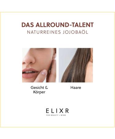 ELIXR Jojoba Oil (50 ml (1 pack) - Buy Online on GoSupps.com