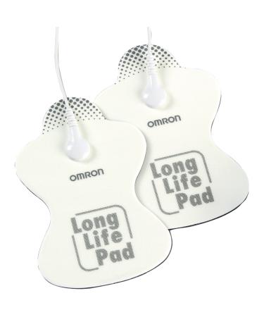 Omron Tens Therapy Pain Relief Long Life Pads, 2 count Regular Pads