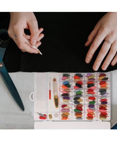 Exceart 3-Piece Embroidery Tool Kit | Cross Stitch Sewing Yarn Organizer & Accessories | International Shipping - Buy Online on GoSupps.com