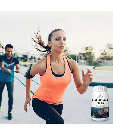 1600 mg Liposomal NAD Supplement 98% Pure NAD+ Supplement Superior Absorption Alternative to Nicotinamide Riboside or NADH to Boost NAD+ for Aging Defense Energy Longevity 120 Softgels 60 Count (Pack of 2) - Buy Online on GoSupps.com