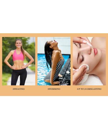  BEENLE Eyebrow Pencil Dual Ended Eyebrow Pen 2-in-1 waterproof and long-lasting eyebrow pencil eyebrow makeup for natural and hair-like brows (02# dark brown + black eyeliner) - Buy Online on GoSupps.com