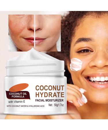 Coconut Hydrate Facial Moisturiser Coconut Oil Facial Moisturizer Coconut Hydration Facial Lotion Coconut Oil Body Lotion Coconut Water Facial Moisturizer Coconut Oil Formula Body Lotion - Buy Online on GoSupps.com