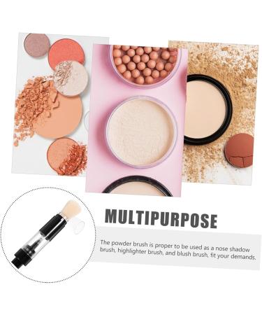 Ipetboom Cosmetics Tools Powder Brush for Loose Powder Blush Brush Spray Applicator Brush Portable Powder Brush Color Highlight Brush Multifunction Plastic Miss Honey Powder Brush - Buy Online on GoSupps.com