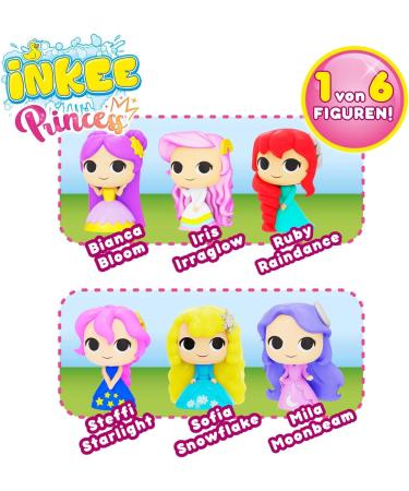 INKEE Boule de bain Princesse - Bombe de Bain Enfant avec Surprise Figurine Princesse l'int rieur Parfum Barbe Papa & Huile d Amande Douce 100g Test e Dermatologiquement Rose Ou Violet 1 unit (Lot de 1) - Buy Online on GoSupps.com