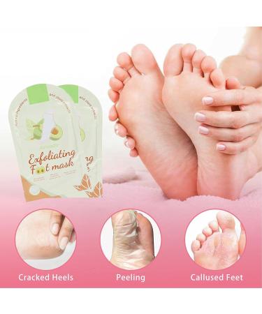 Buy Foot Peeling Mask - Gentle Exfoliating Foot Care for Deep Penetration | Ideal for Women | International Shipping - Buy Online on GoSupps.com