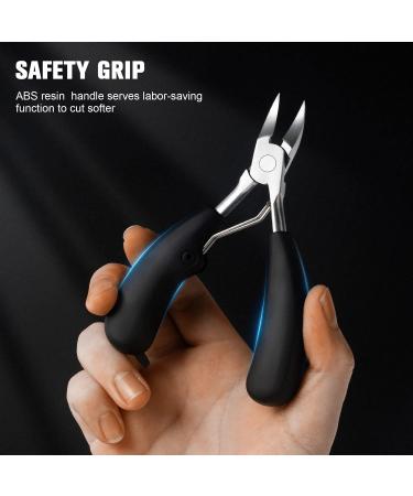 BEZOX Toenail Clippers - Surgical Grade Stainless Steel for Thick or Ingrown Nails - With Metal Storage Box - Buy Online on GoSupps.com