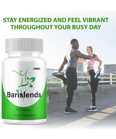 Barislends Capsules Bari Slend Advanced Pills Formula Barislends Maximum Strength Overall Health & Wellness Support Supplement Bari Slends Premium Health Management Support Supplement (60 Capsules) - Buy Online on GoSupps.com