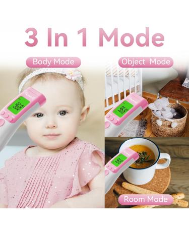 Buy 3-in-1 Digital Non-Contact Infrared Forehead Thermometer for Adults & Kids | Medical Thermometer with Backlight LCD Screen - Fast International Shipping - Buy Online on GoSupps.com