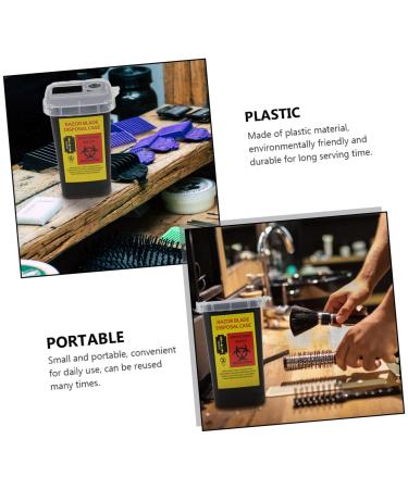 FOMIYES 10-Pack Razor Blade Storage Box | Safe & Secure Waste Container for Sharp Blades | Durable Recycling Solution - Buy Online on GoSupps.com