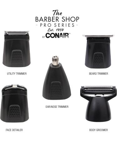 Conair The Barber Shop Pro Series GMTL50BSC Rechargable 15 piece Lithium-ion Magnetic Trimmer - Buy Online on GoSupps.com