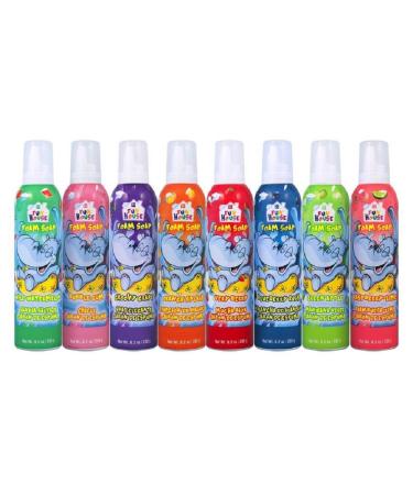 Fun House Kids Foam Soap 8 Pack Assorted Flavor Foam Soap, 8.2 oz each