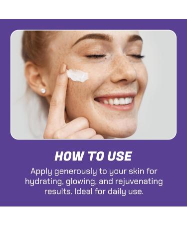 NOW BEAUTY Polyglutamic Plus Hyaluronic Acid Night Cream - Deeply Hydrating Moisturizer - Overnight Anti-Aging Cream for Face - Vegan Sulfate & Paraben Free - For Men & Women - Travel Size - 1.7 oz 1.72 Fl Oz (Pack of 2) - Buy Online on GoSupps.com