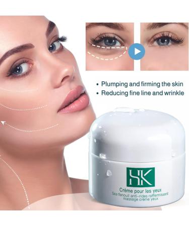 TBeautfave Sea Fennel Anti Wrinkle Eye Cream Eye Cream for Dark Circles and Puffy Eyes Under Eye Cream for Women/Men Reduces Eye Bags Crow's Feet Fine Lines & Sagginess 30g - Buy Online on GoSupps.com