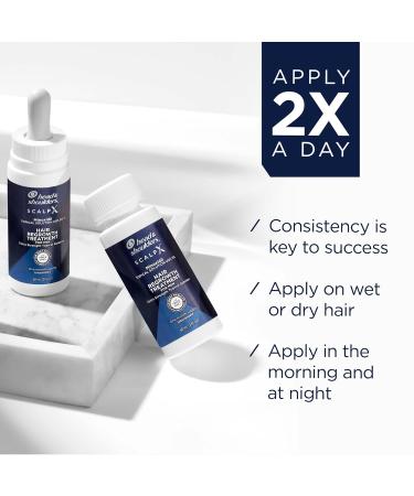 Head & Shoulders Scalp X Minoxidil for Men - Pack of 3 - 2 Fl Oz. - Buy Online on GoSupps.com