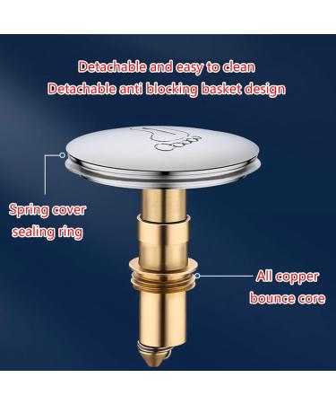 Saddgo Kitchen Floor Strainer Plugs Filter Fast Drainage Anti-Backflow Odor Filter Universal Floor Drain Artifact Bounce - Buy Online on GoSupps.com