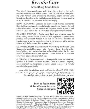  Keratin Complex Keratin Complex Conditioner 1000ml - Buy Online on GoSupps.com