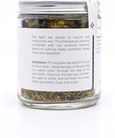 Nourish & Restore Bath Tea - Soothing Bath Soak for Stress Relief & Relaxation | International Shipping Available - Buy Online on GoSupps.com