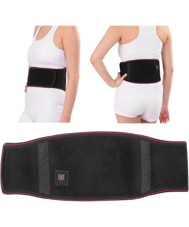Brrnoo USB Heating Waist Belt - Pain Relief & Lumbar Support Brace | Back Therapy Pad for Effective Pain Relief - Buy Online on GoSupps.com