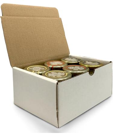 Mix of truffle sauces 6 x 80g - also ideal gift idea Professional box made in Italy - Buy Online on GoSupps.com