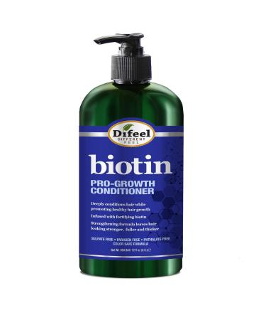 Difeel Pro-Growth Biotin Conditioner for Hair Growth 12 oz. - Conditioner for Thin Hair