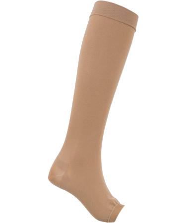 Credalast Cotton Class 1 Below Knee 14-17mmHg Large - Standard - Open Toe Natural - Buy Online on GoSupps.com
