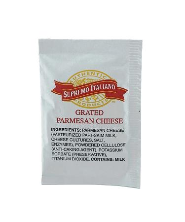 100 Count Parmesan Cheese Packets - Convenient and Fresh Individual Portions - Buy Online on GoSupps.com