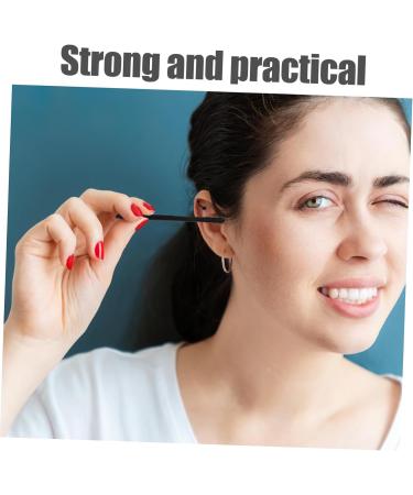 Gogogmee 100pcs Earwax Removal Sticks Adhesive Swabs for Ear Cleaning Sticky Ear Wax Removal Tool for Boys and Girls Adults Seniors - Buy Online on GoSupps.com
