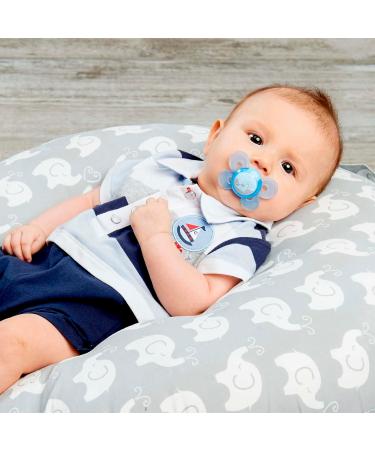 Chicco Physioforma Comfort Pacifier 0-6 Months - Silicone Sucker 2-Pack | Supports Breathing & Oral Development - Buy Online on GoSupps.com