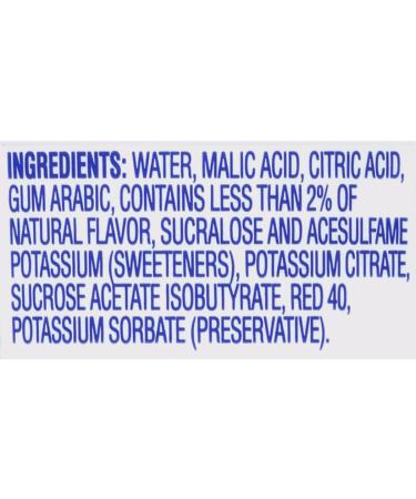 Crystal Light Sugar-Free Black Cherry Lime Water Enhancer 1.62 fl oz - Zero Calories (Pack of 1) - Buy Online on GoSupps.com