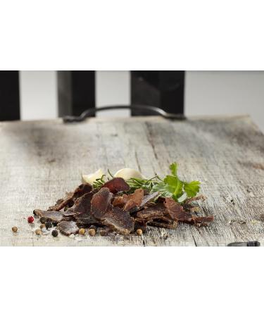 Buy CRUGA Biltong Original & Chilli - High Protein Gluten-Free Beef Jerky (8 x 60g) | International Shipping Available - Buy Online on GoSupps.com