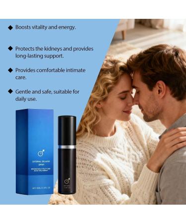 Spray Retardateur Doux pour Hommes - Soin Intime Quotidien Non Irritant Booste nergie et Confort - Buy Online on GoSupps.com
