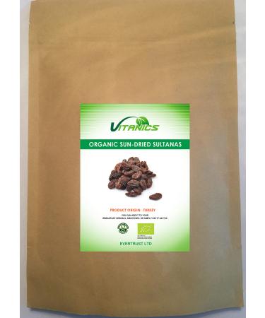 Vitanics Sun-Dried Organic Sultana (500g)