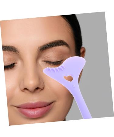 minkissy Eyeliner Stamp Silica Gel Eyelashes Protection Purple 12.00X6.00X0.50CM Purple - Buy Online on GoSupps.com