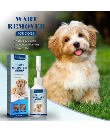  1/2/3/4/5Pcs Natural Dog Wart Removal Treatment | Dog Wart Remover | Dog Skin Tags with no Harm and Irritation | Effective Painless Wart Removal Treatment | Treatment for Dog Warts | 20ml (5Count (Pack of 5)) - Buy Online on GoSupps.com