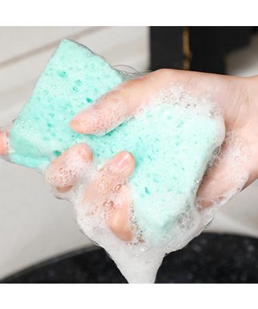 Sponges for Cleaning | Versatile Dishwashing Sponge Kitchen Scrubbing Sponges Compact Dish Cleaning Sponge Sponge Scrubber for Tableware Furniture - Buy Online on GoSupps.com